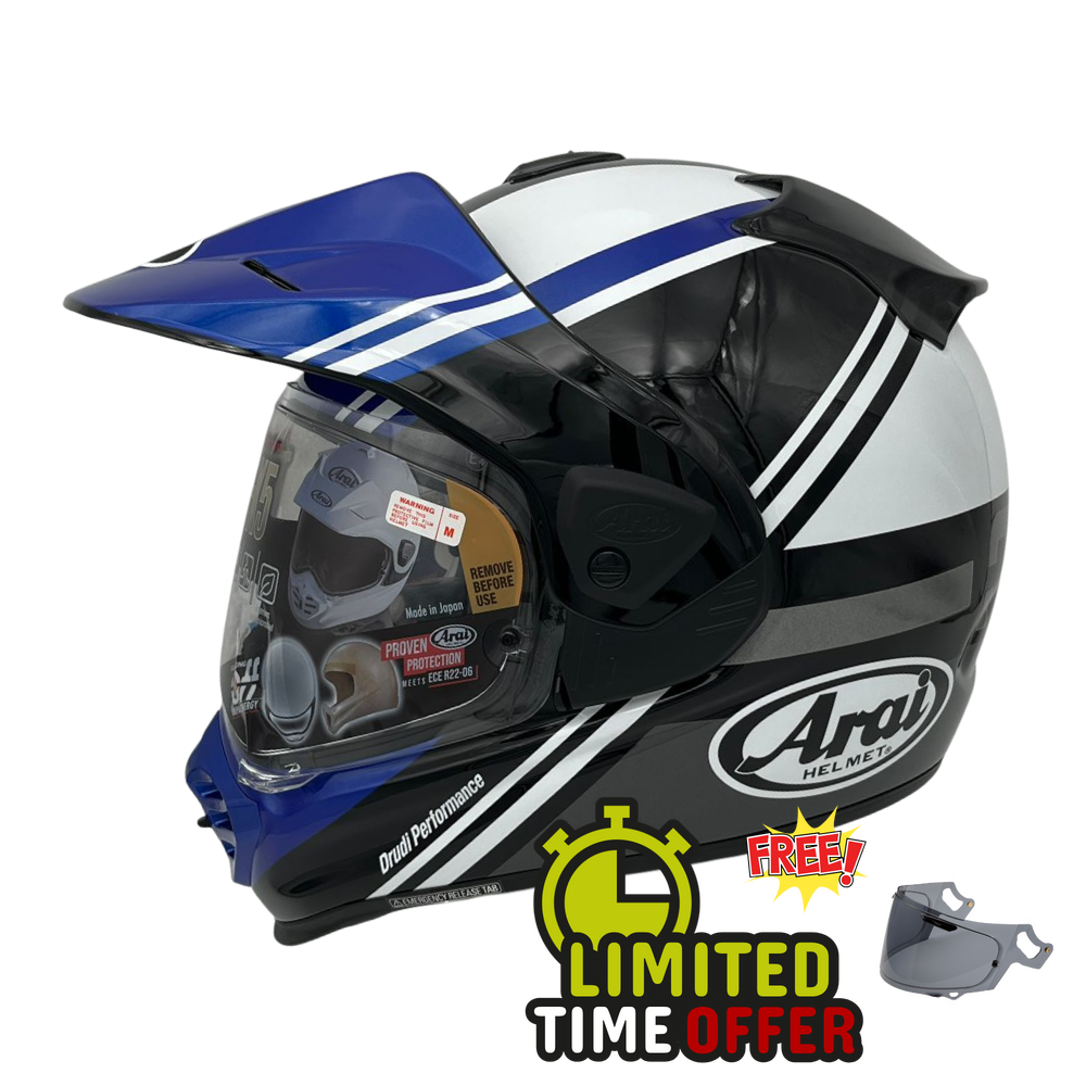 Arai Arai Tour-X5 Cosmic - Blue - Front View