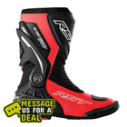 RST Tractech Evo D3O Boots - Black / Flo Red