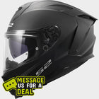 LS2 FF817 Challenger II Solid Matt Black