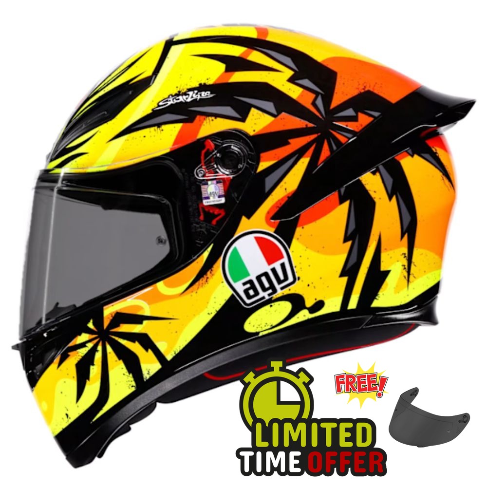 AGV AGV K1-S Tropicrush (MIR) - Front View