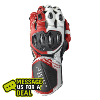 RST Pro Series GP D3O Gloves White / Red