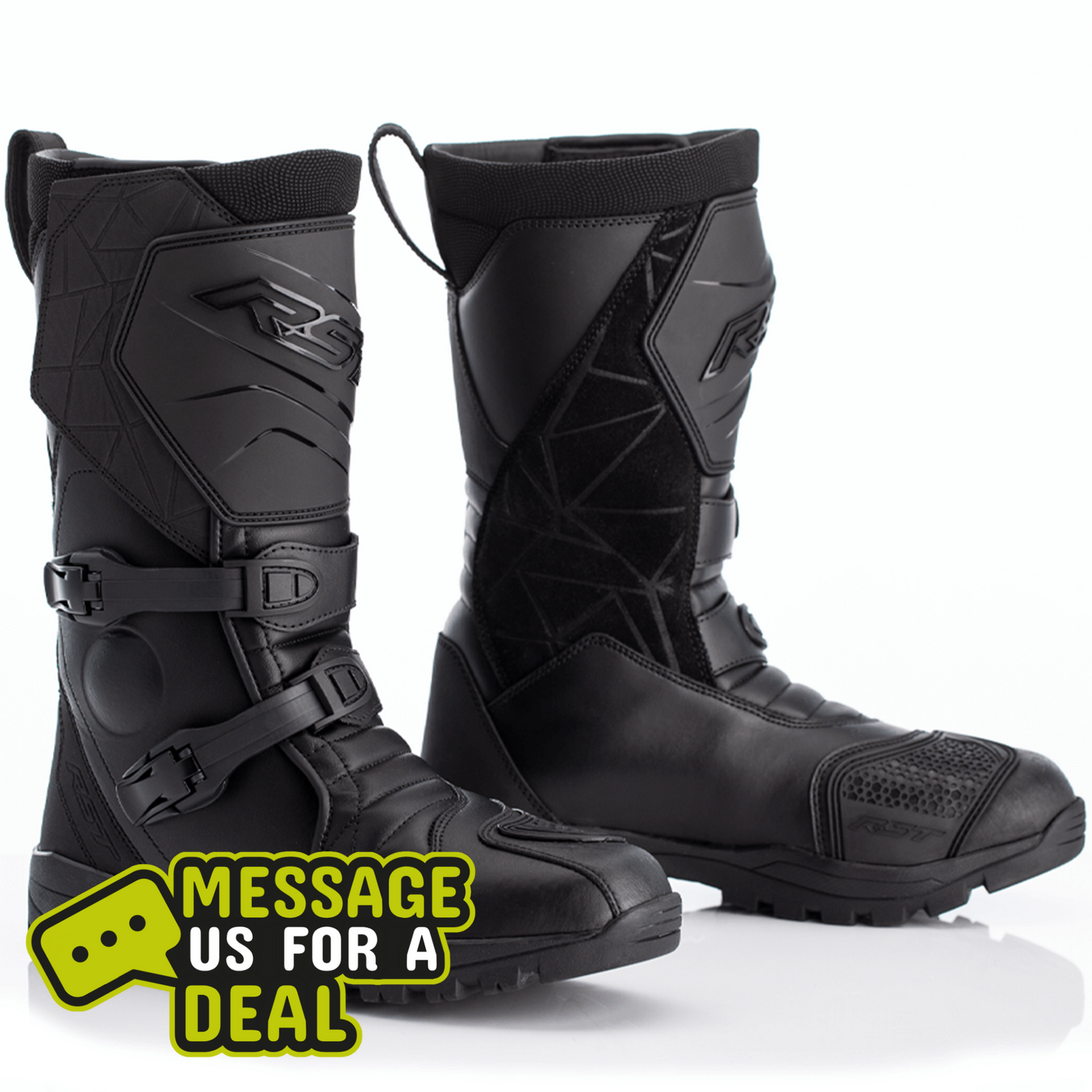 RST RST Adventure-X (CE) Waterproof Boots (2751) Black - Front View