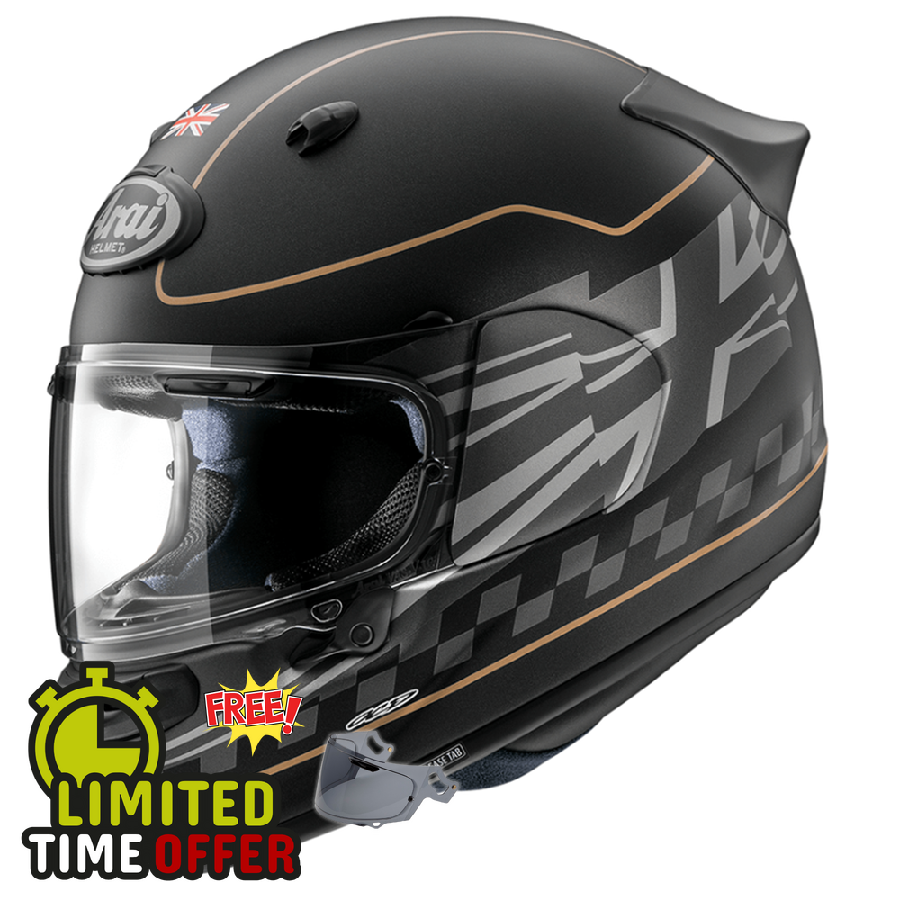 Arai Arai Quantic - Dark Citizen - Front View