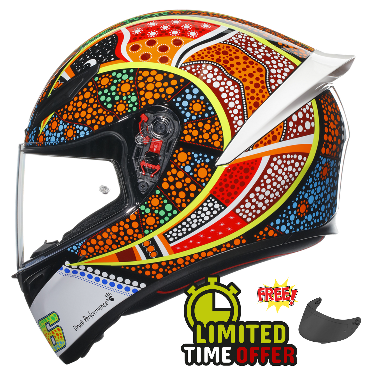 AGV AGV K1-S Dreamtime - Front View