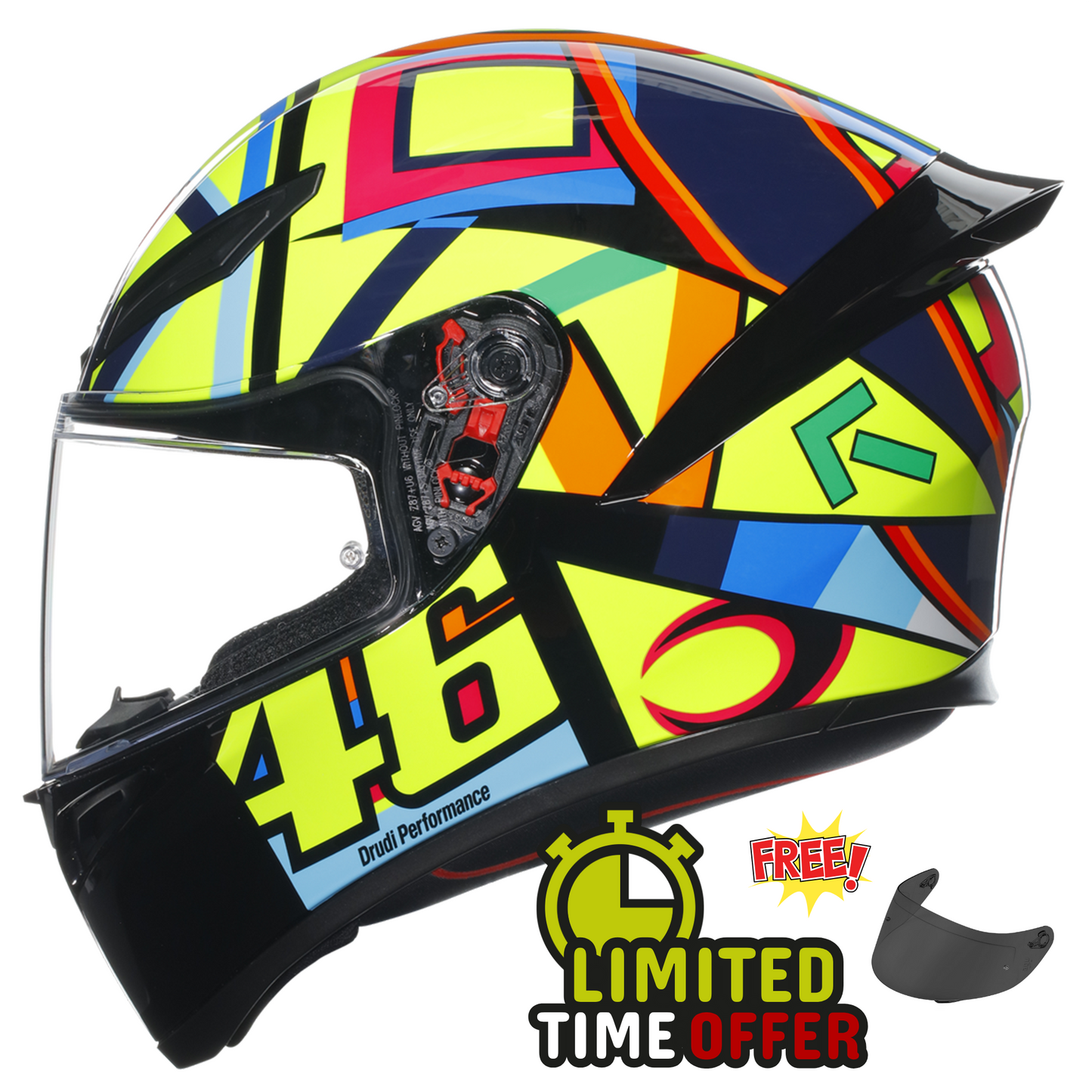 AGV AGV K1-S Soleluna 2017 - Front View