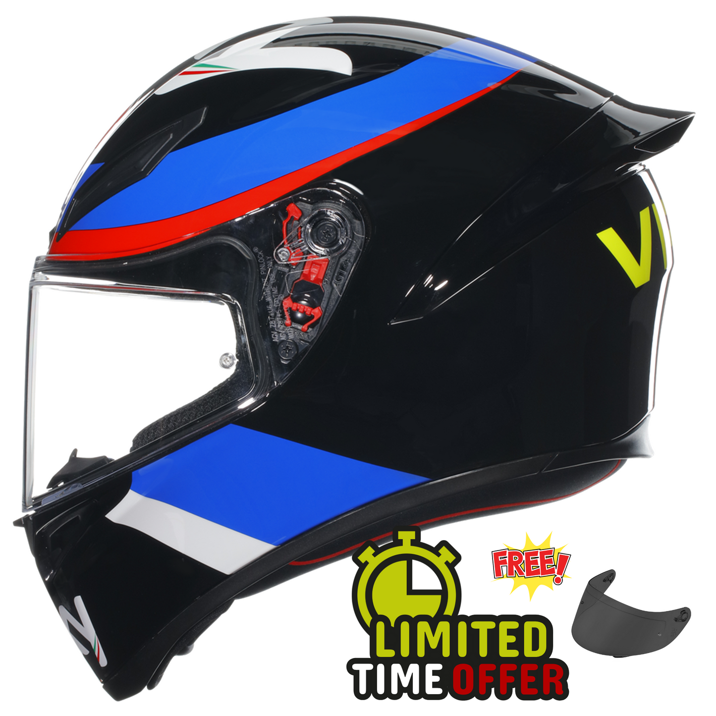 AGV AGV K1-S VR 46 Sky Racing Team - Front View