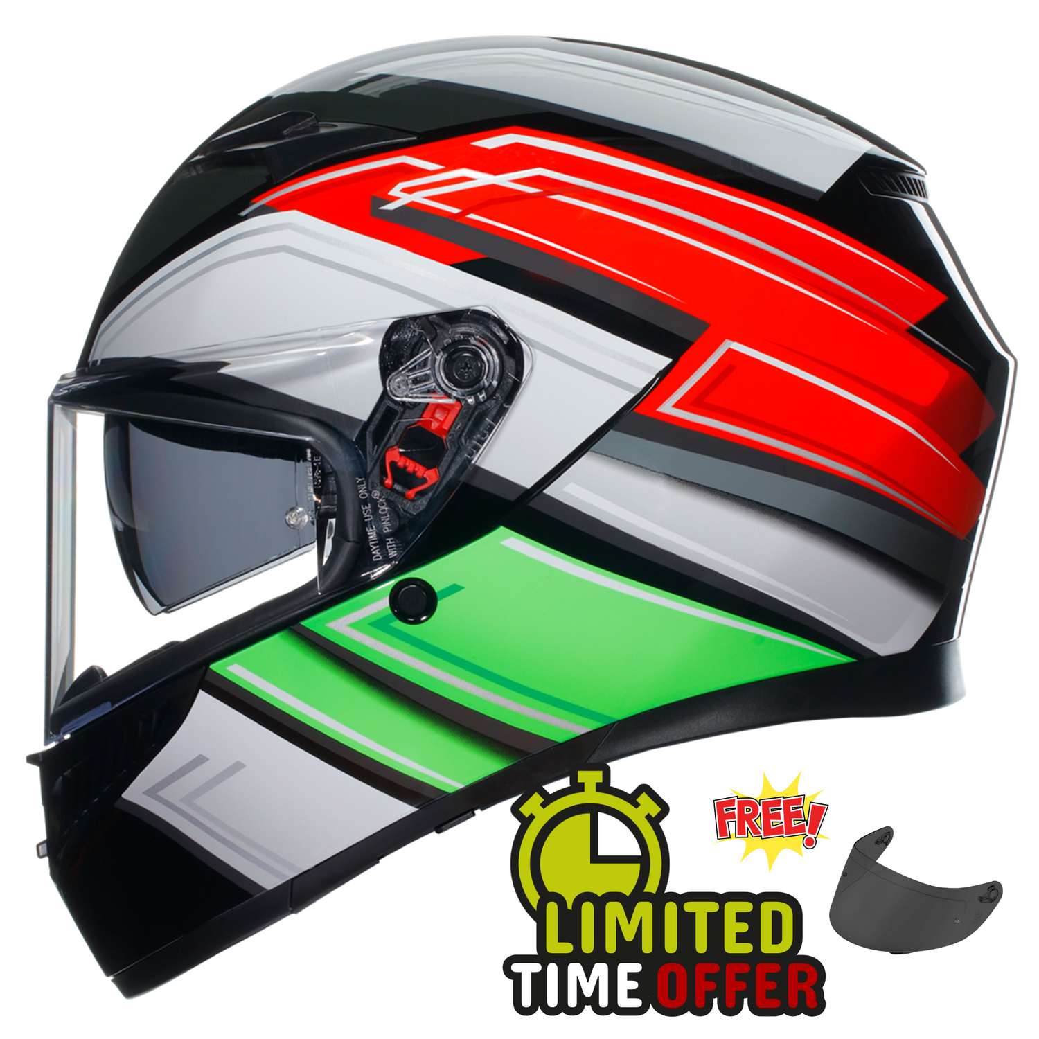 AGV AGV K3 Wing - Front View
