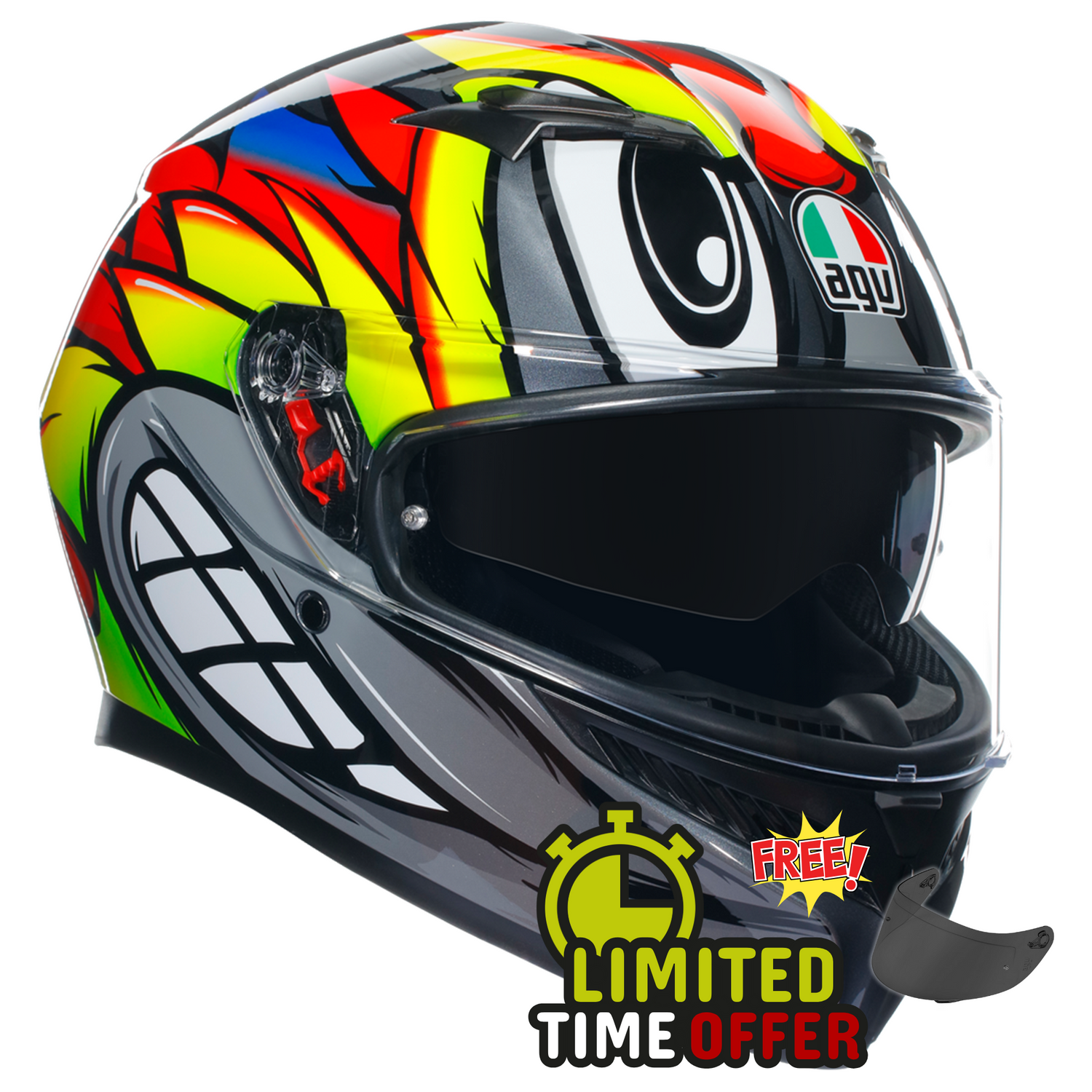 AGV AGV K3 Birdy 2.0 - Front View
