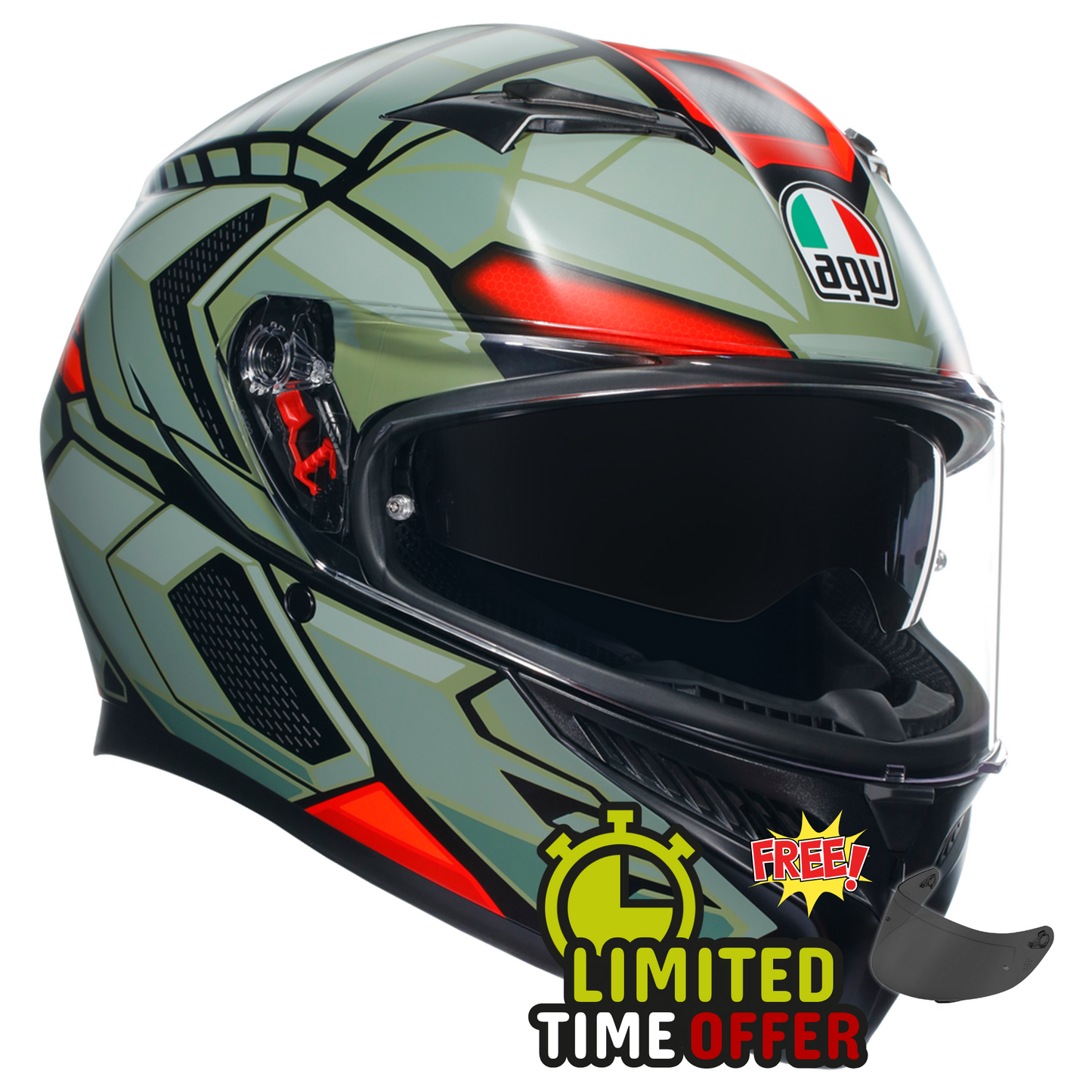 AGV AGV K3 Decept - Front View