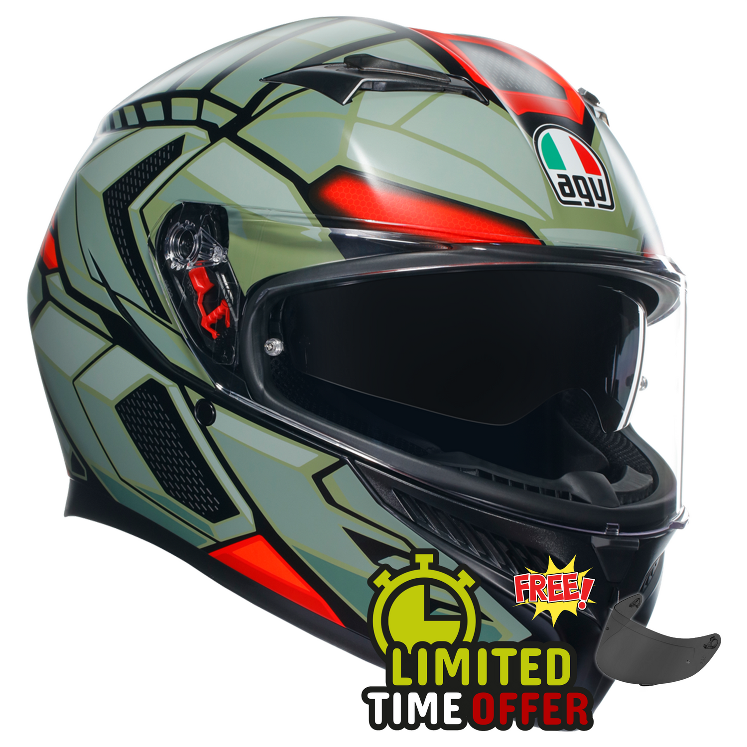 AGV AGV K3 Decept - Front View