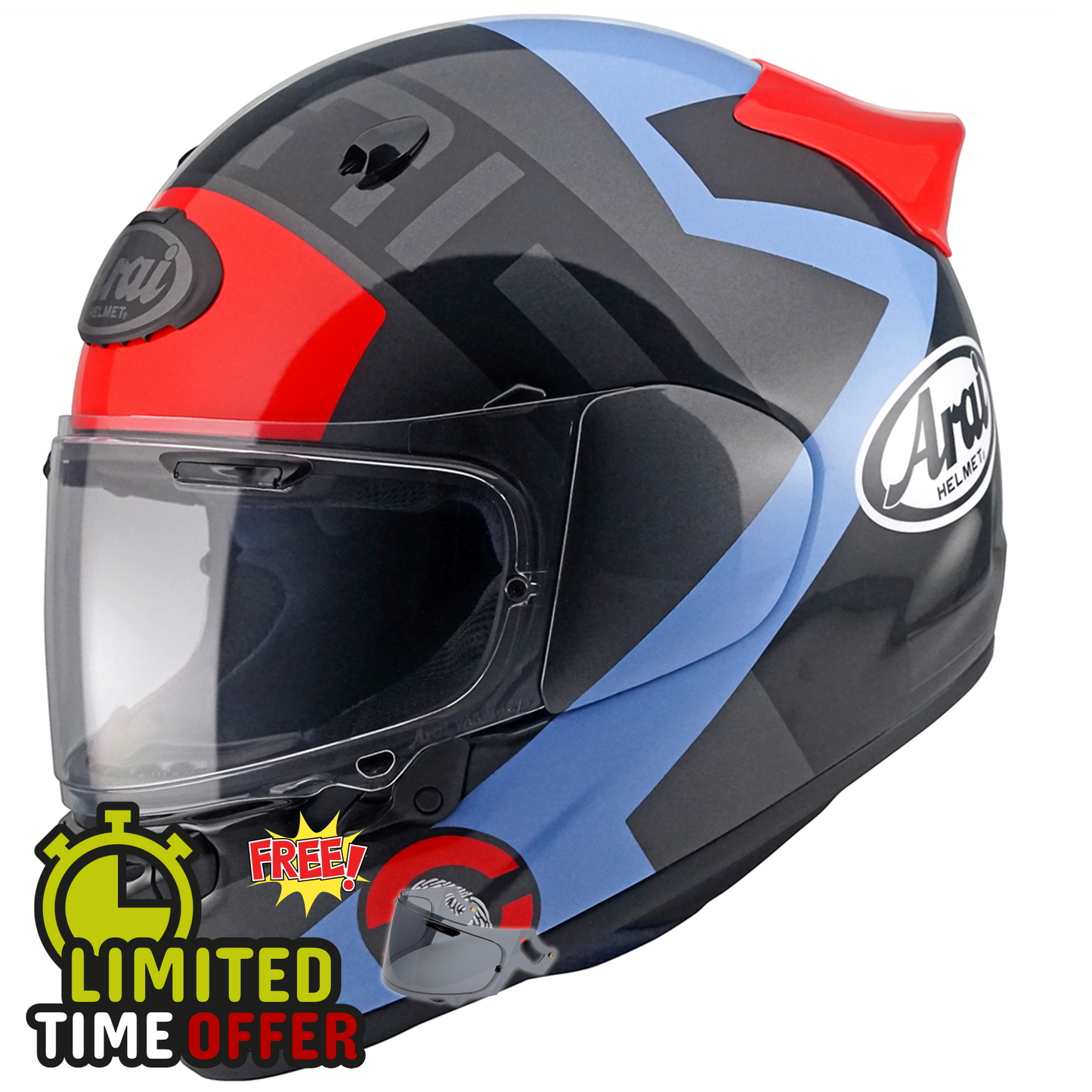 Arai Arai Quantic - Space Blue - Front View