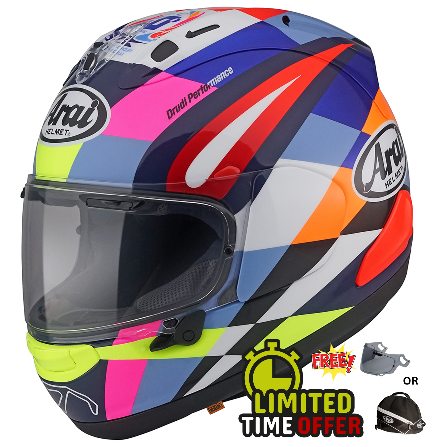 Arai Arai RX-7V Evo - MWC (Misano) - Front View