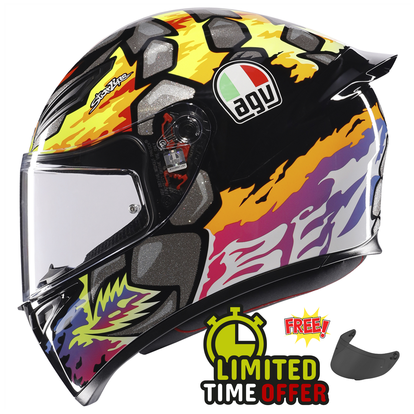 AGV AGV K1-S Bezzecchi 2023 - Front View