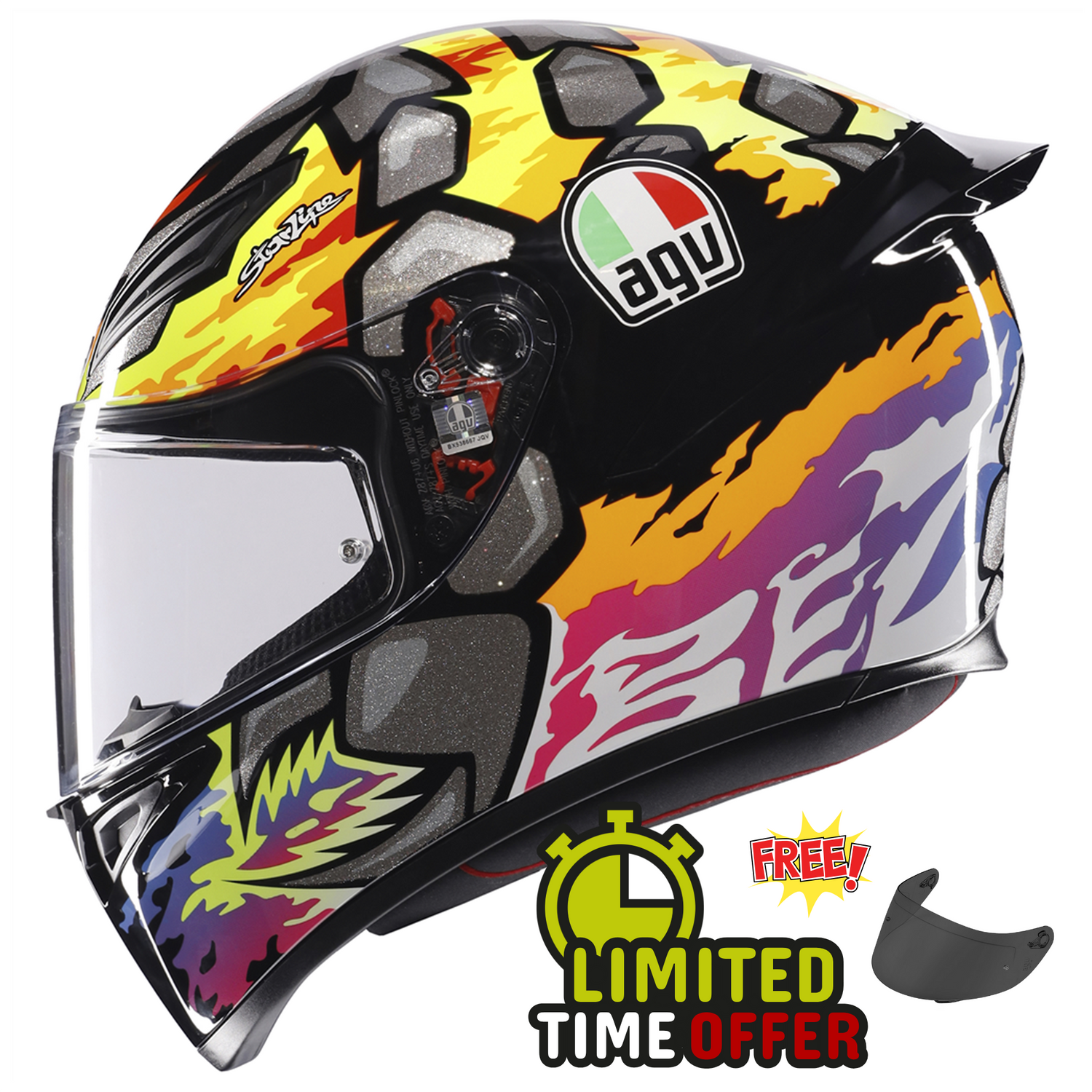 AGV AGV K1-S Bezzecchi 2023 - Front View