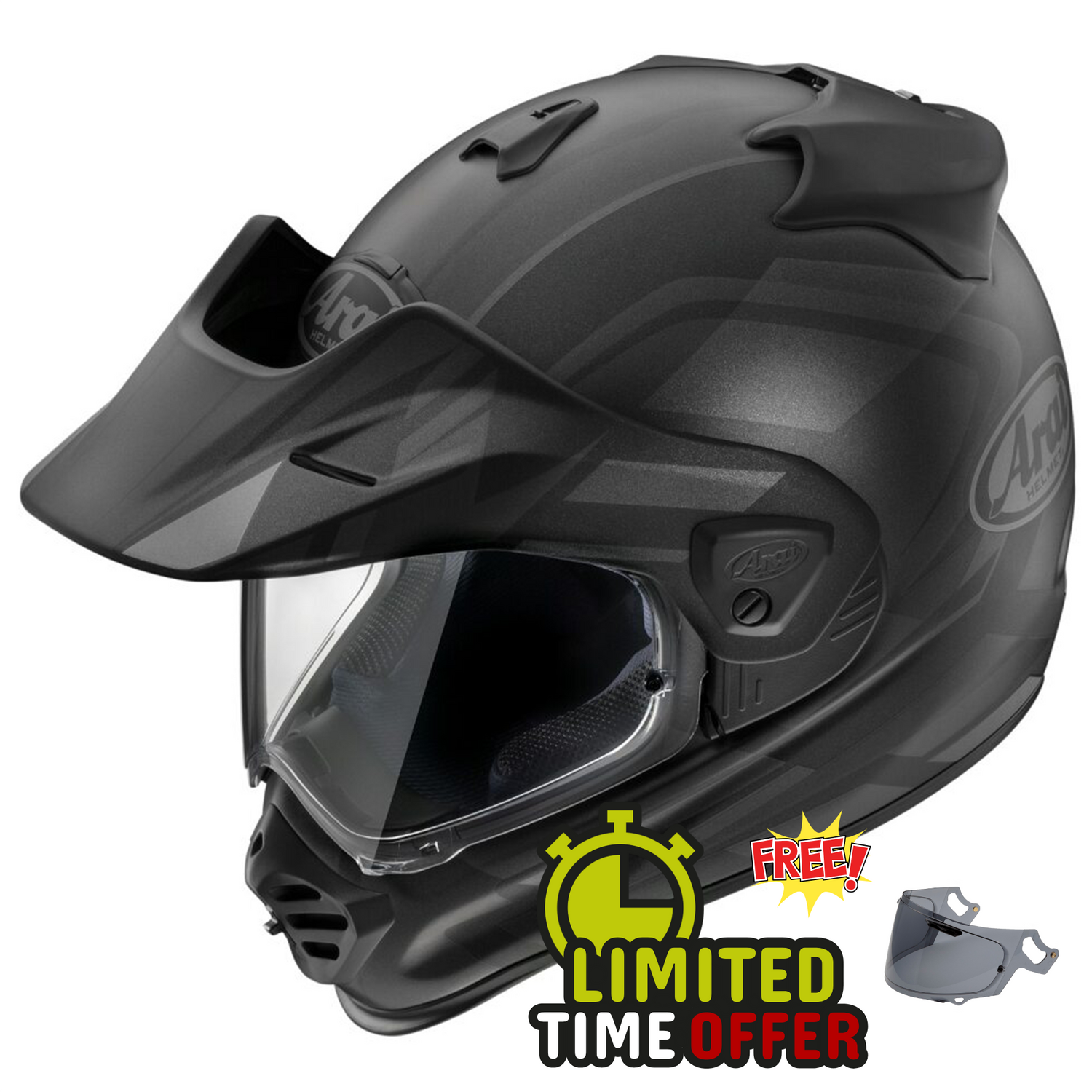 Arai Arai Tour-X5 Discovery - Black - Front View