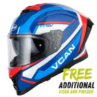 Vcan H162 Z-Force Blue/Red/White
