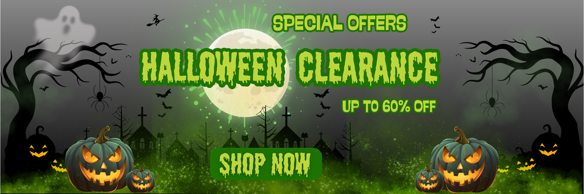 Halloween clearance sale upto 60% off
