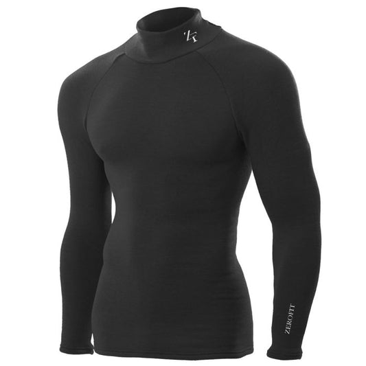 Zerofit Ultimate Heatrub Base Layer Mock Neck LS Top