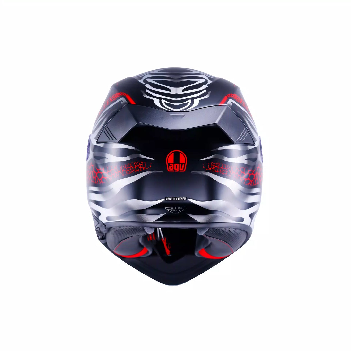 AGV K5 VIVERNA MATT BLACK/GREY/RED