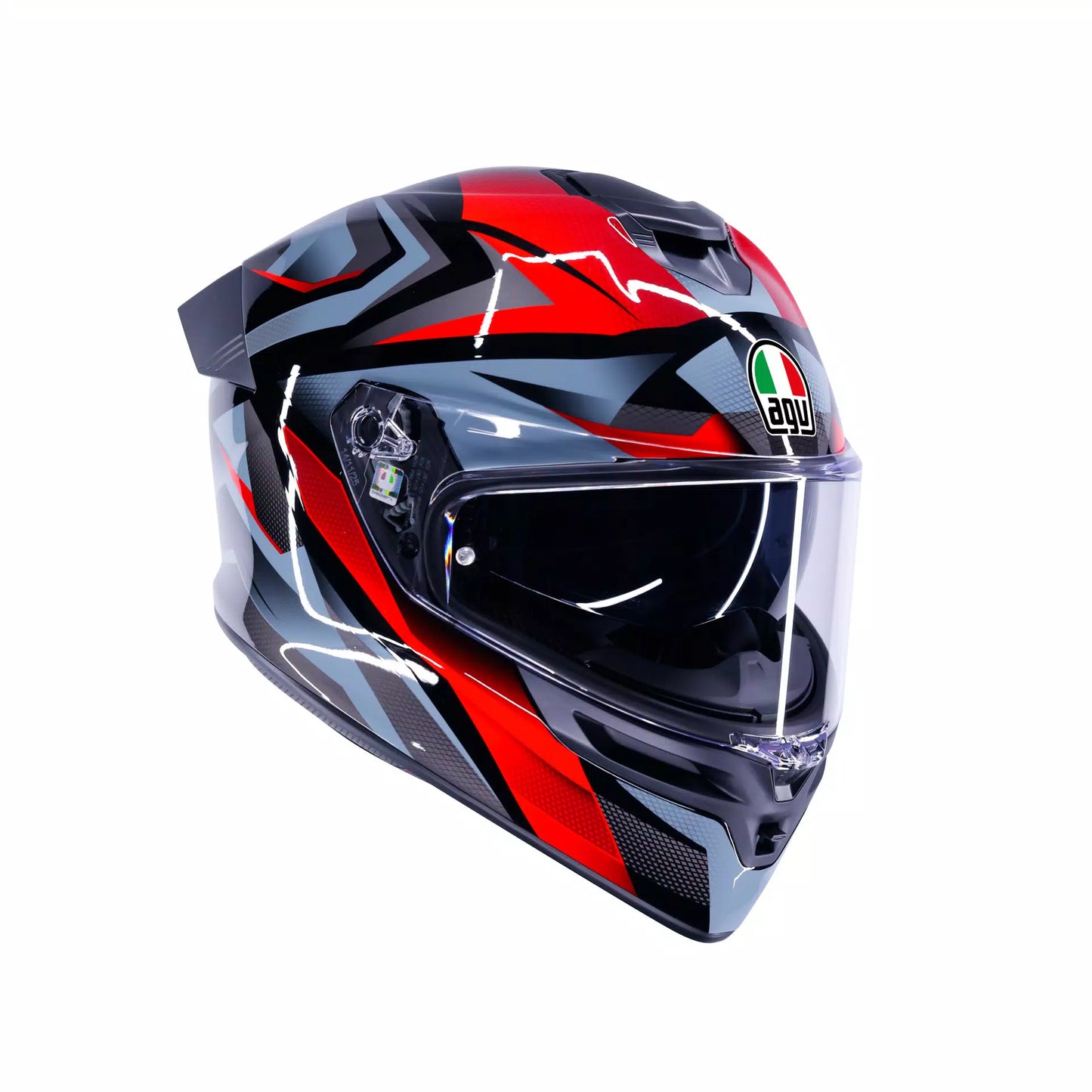 AGV K5 MUNOR MATT BLACK/RED