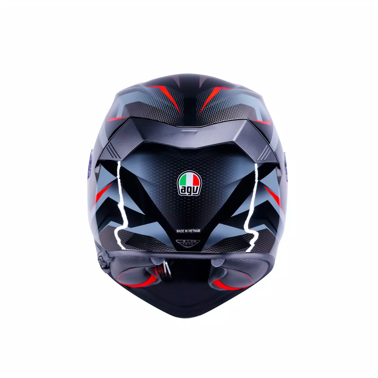 AGV K5 MUNOR MATT BLACK/RED