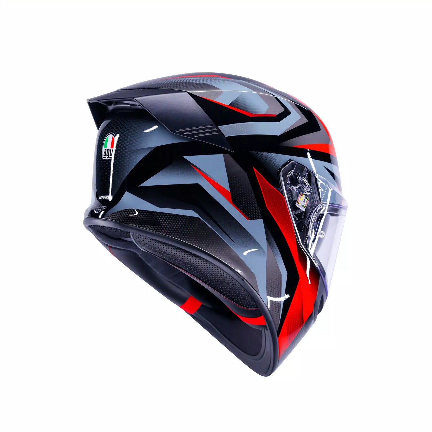 AGV K5 MUNOR MATT BLACK/RED