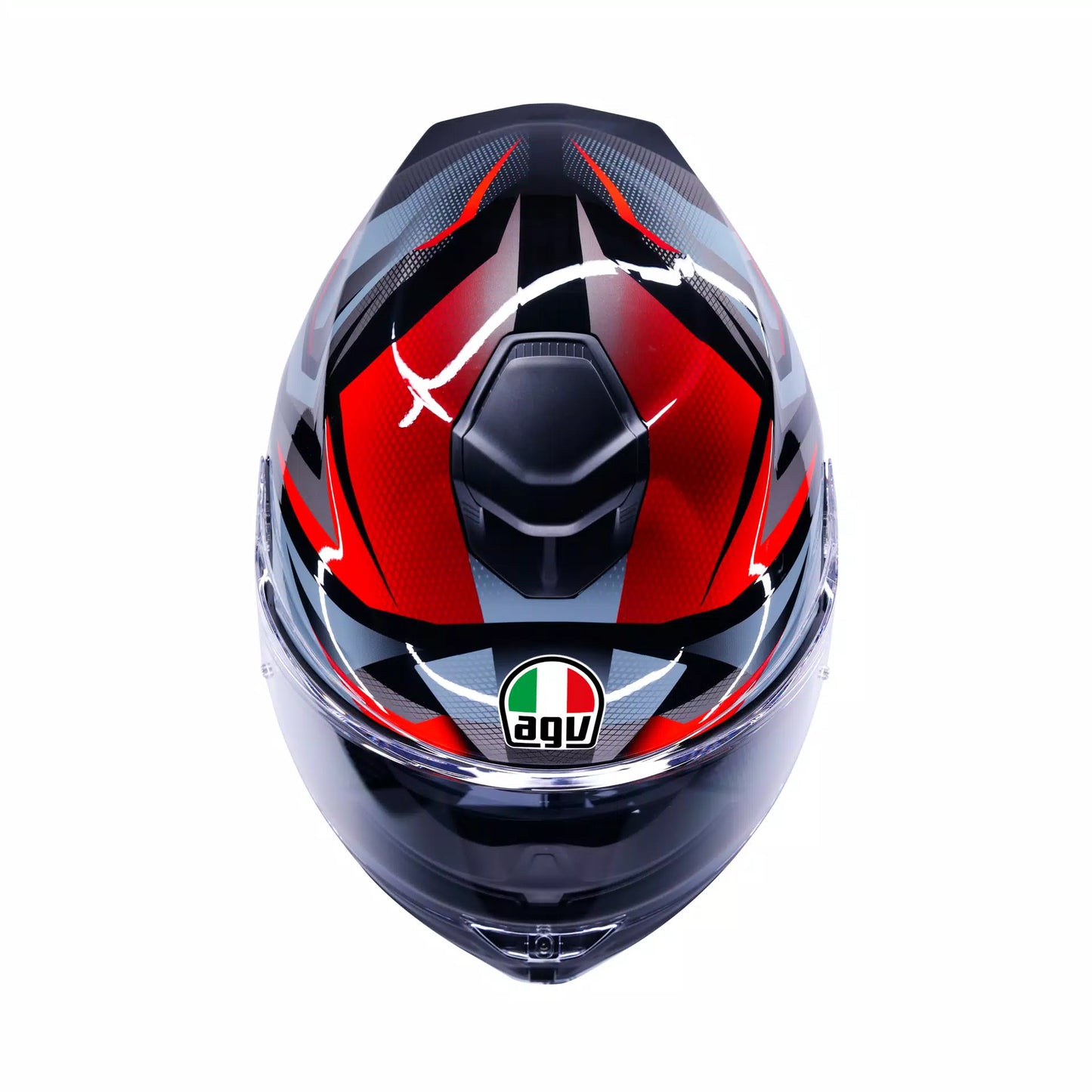 AGV K5 MUNOR MATT BLACK/RED
