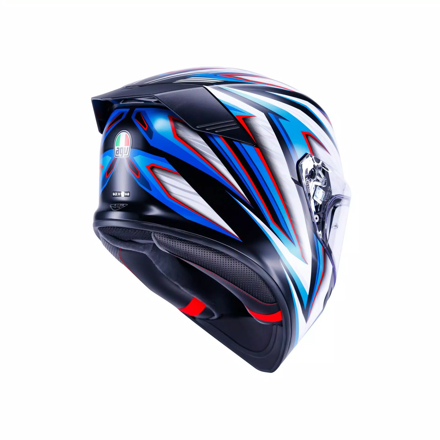 AGV K5 ZENITHAR MATT BLACK/WHITE/BLUE