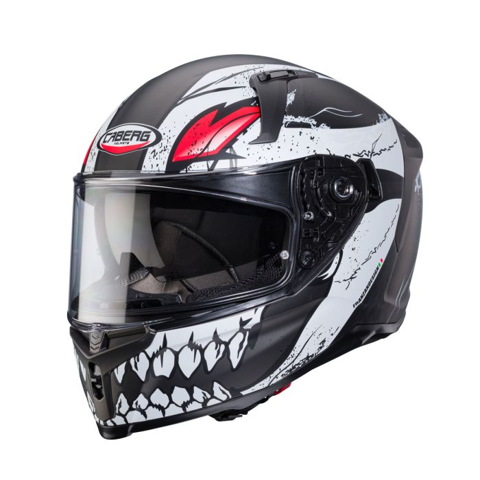 Caberg Avalon X Punk Matt Grey/Black/Red Helmet