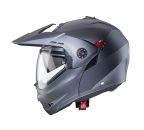 Caberg Tourmax X Matt Gun Metal Flip Up Motorcycle Hemet