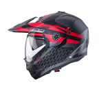 Caberg Tourmax X Sarabe Matt Gun Metal/Black/Red Flip Up Motorcycle Helmet