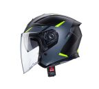Caberg Caberg Flyon 2 Boss Matt Black/Grey/Yellow/Flou Helmet S/O - Side View