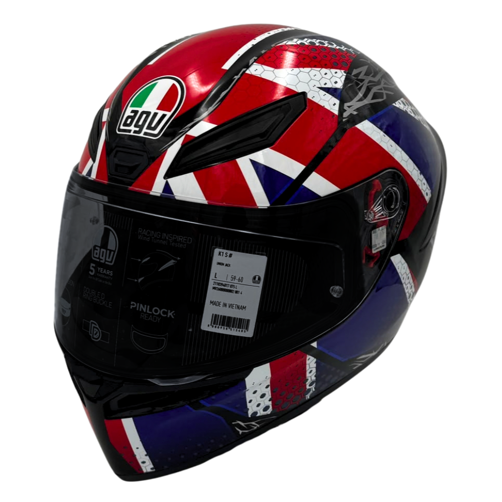 AGV K1-S Union Jack - Free Dark Visor