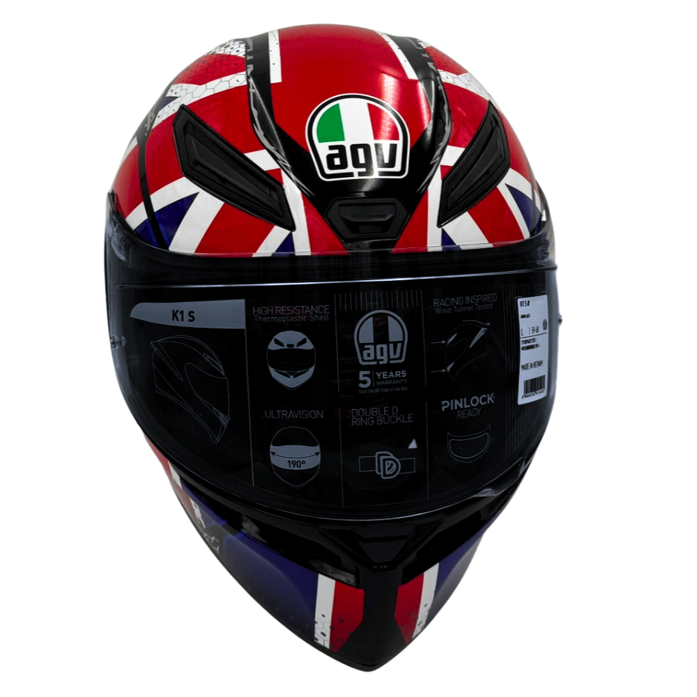 AGV K1-S Union Jack - Free Dark Visor
