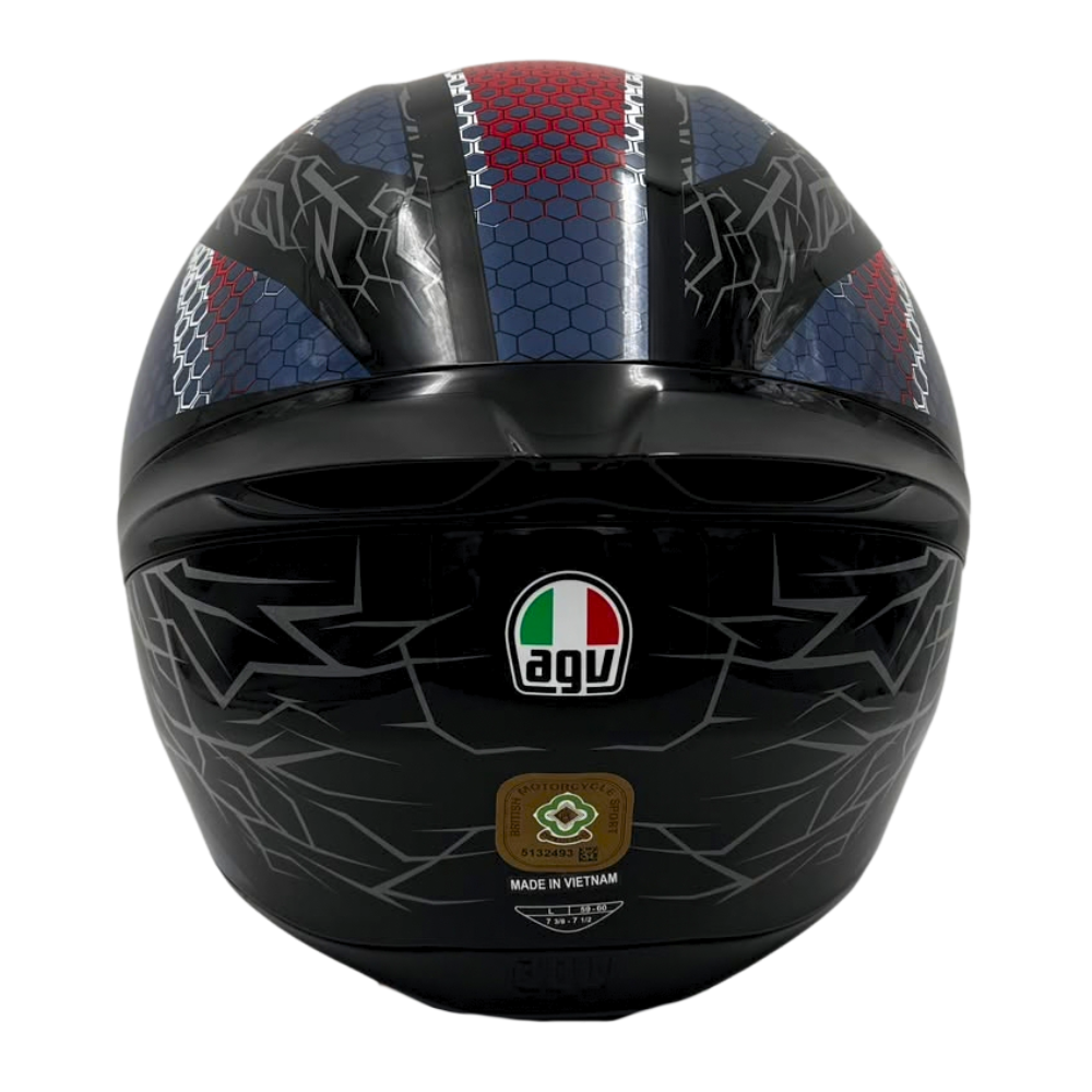 AGV K1-S Union Jack - Free Dark Visor