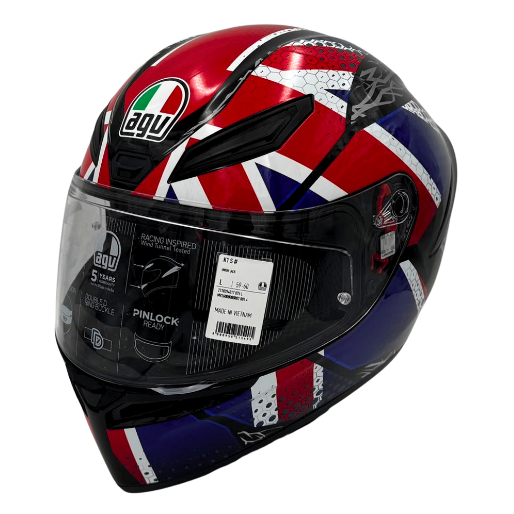 AGV K1-S Union Jack - Free Dark Visor