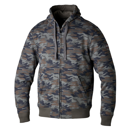 RST Zip Through Urban CE Mens Textile Hoodie CAMO