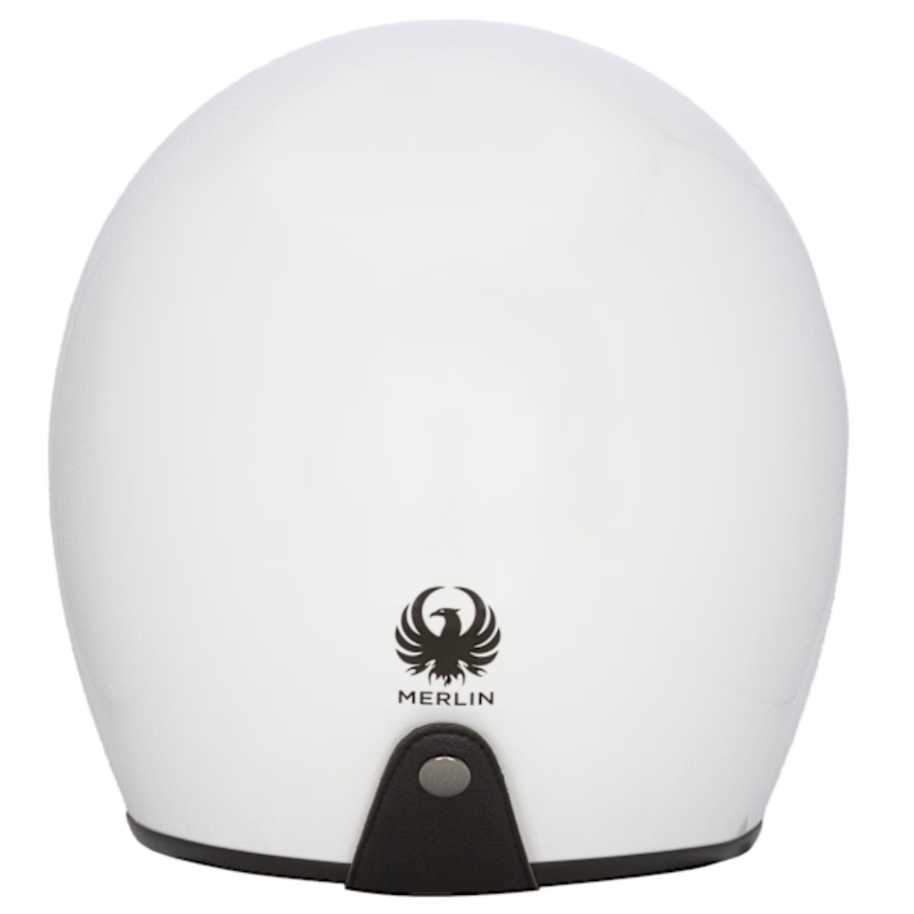 Merlin BlackBird Jet Helmet Gloss White