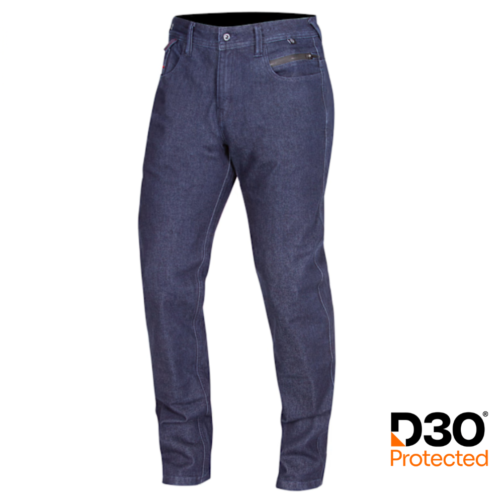 Merlin Rivington D3O Jeans Reg Leg Blue