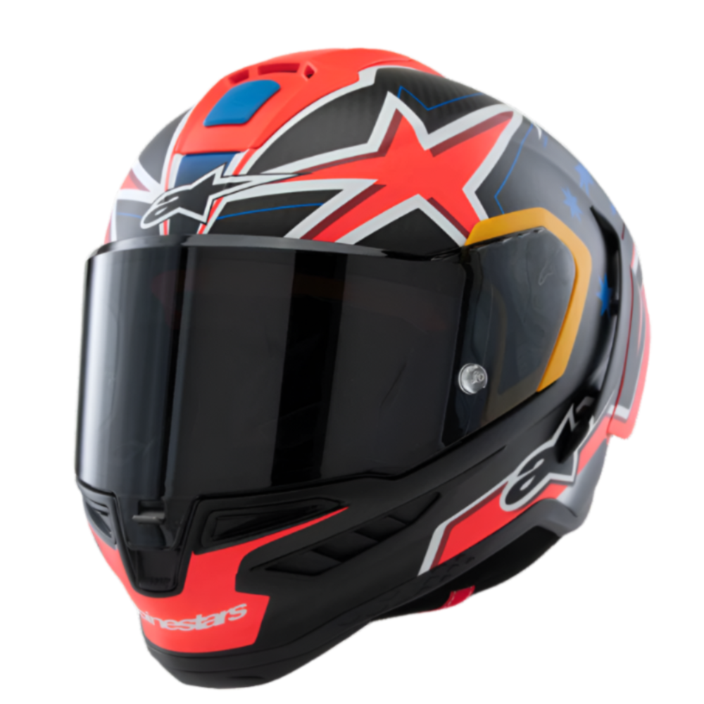 Alpinestars Supertech R10 Miller Limited Edition Carbon Red Matt
