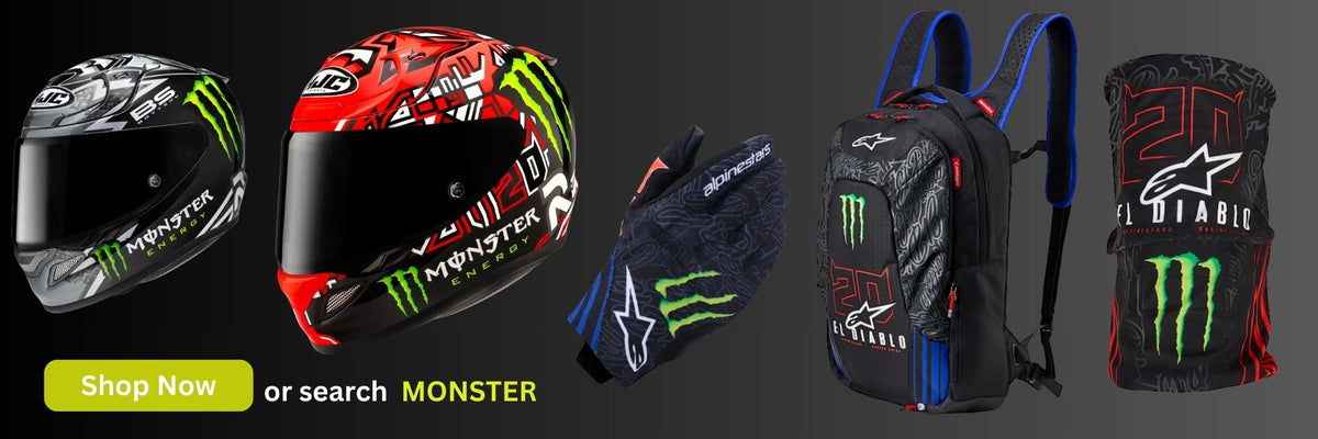 Monster motorcycle gear