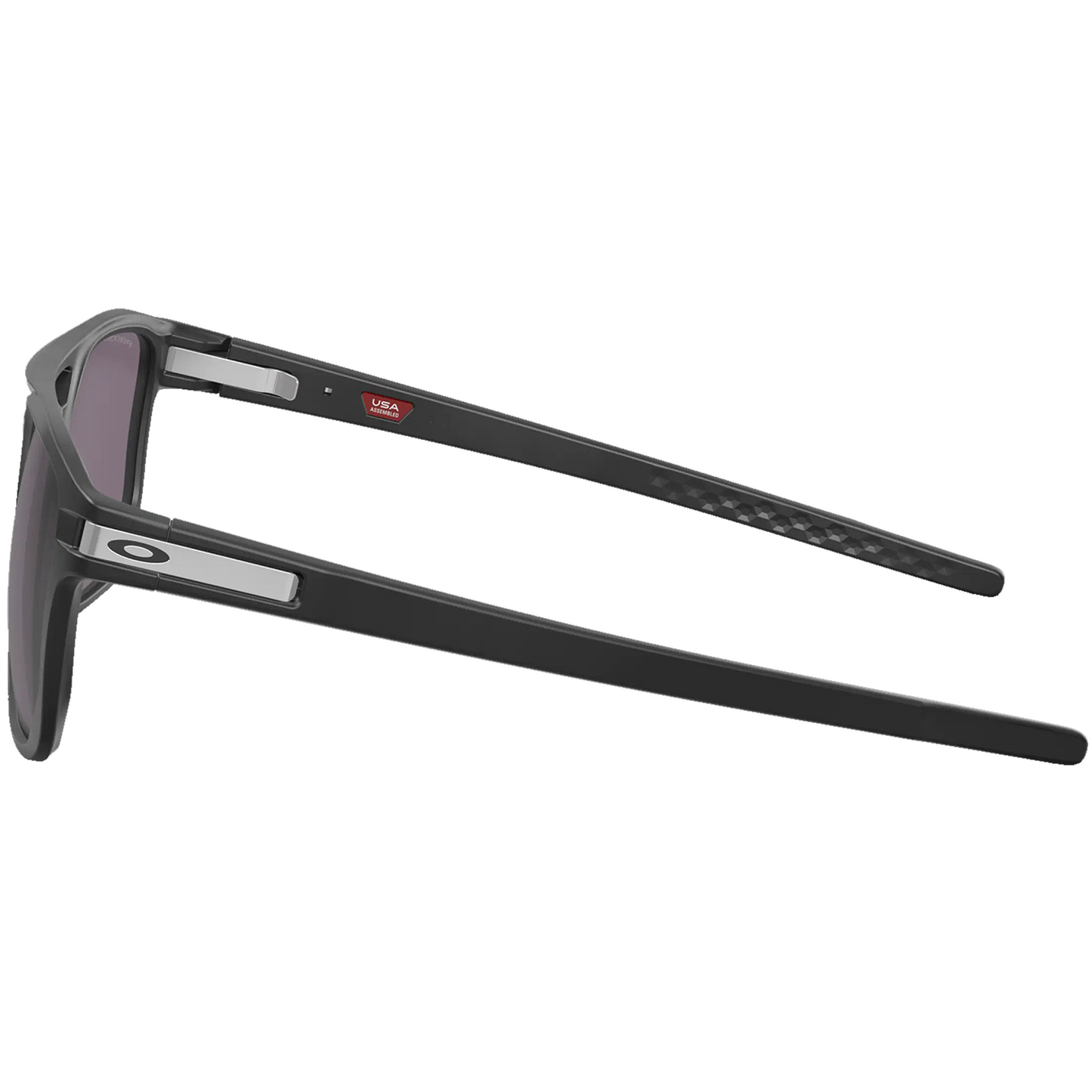 Oakley Latch Beta Sunglasses (Matte Black) Prizm Grey Lens - Free Case