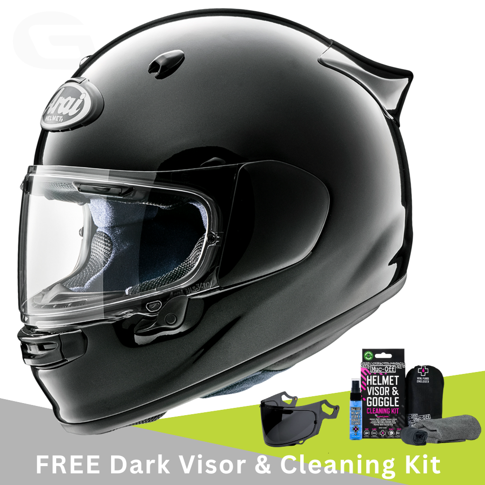Arai Quantic - Diamond Black & Free Dark Visor