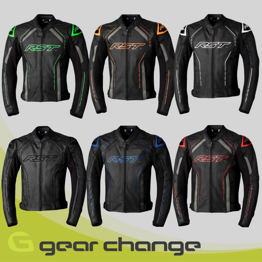 RST S1 Men's Leather Motorcycle Jacket (2977)