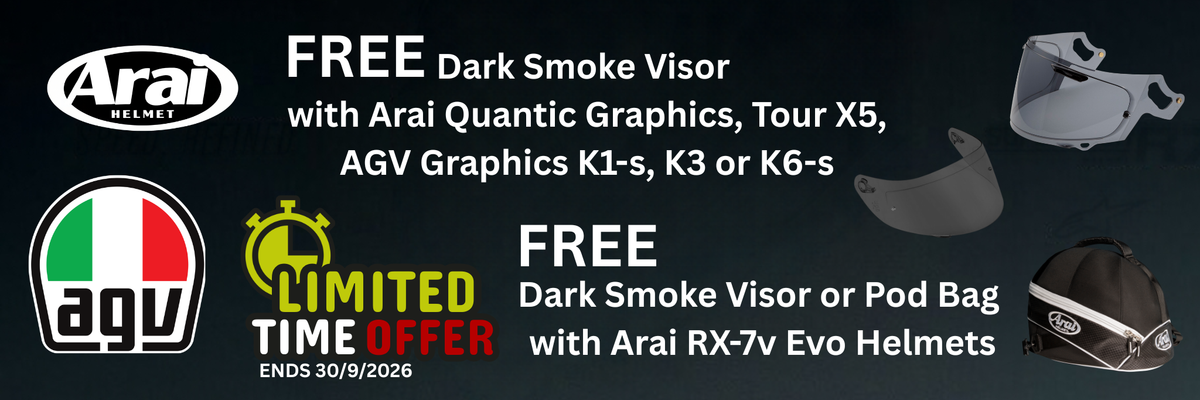 free visor or pod bag