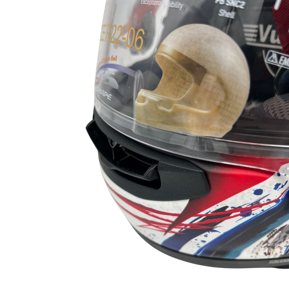 Arai RX-7V Evo - Kiyonari Trico  & Free Dark Visor