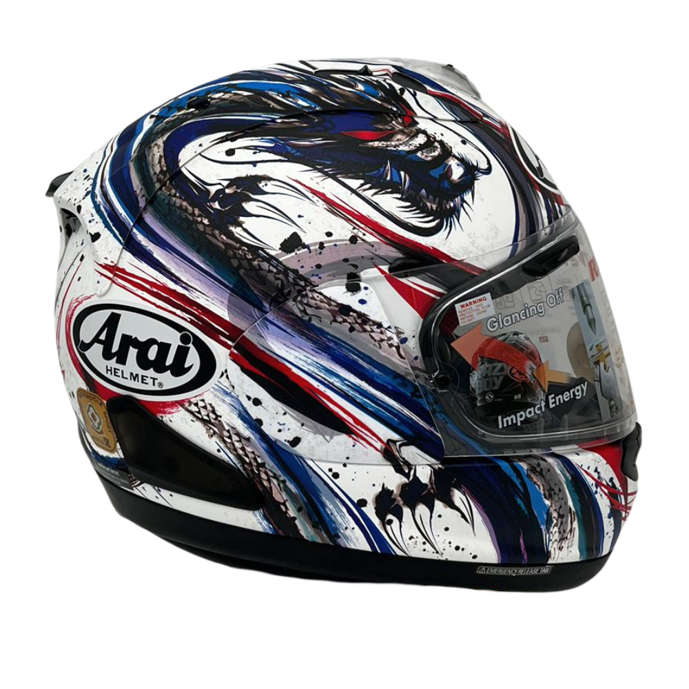 kiyonari helmet shoei Arai RX-7V Evo Kiyonari Trico Motorcycle Helmet