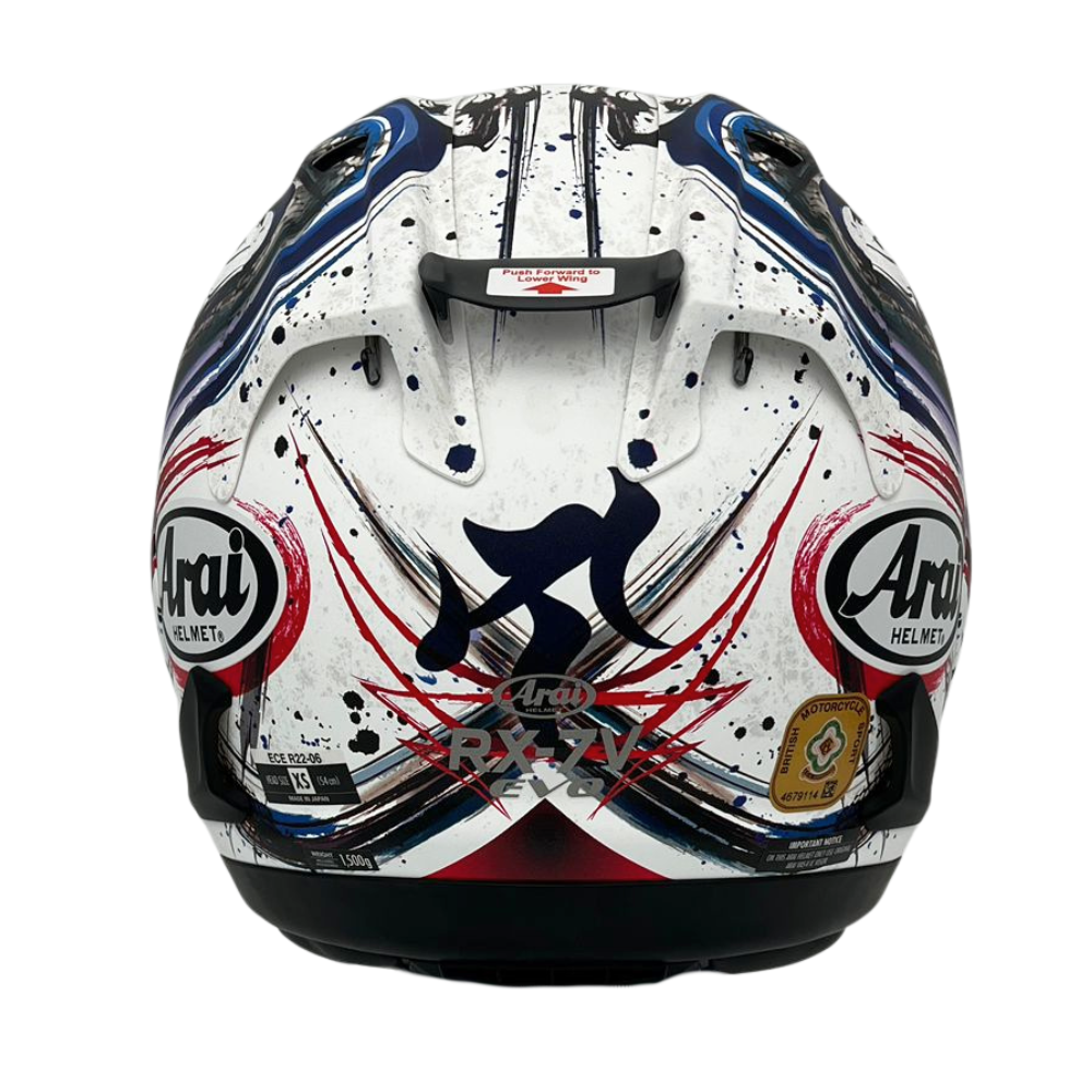 Arai RX-7V Evo - Kiyonari Trico  & Free Dark Visor