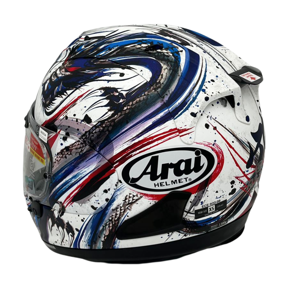 Arai RX-7V Evo - Kiyonari Trico  & Free Dark Visor