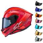 Alpinestars S-R7 A-Core Gloss Red / White Helmet